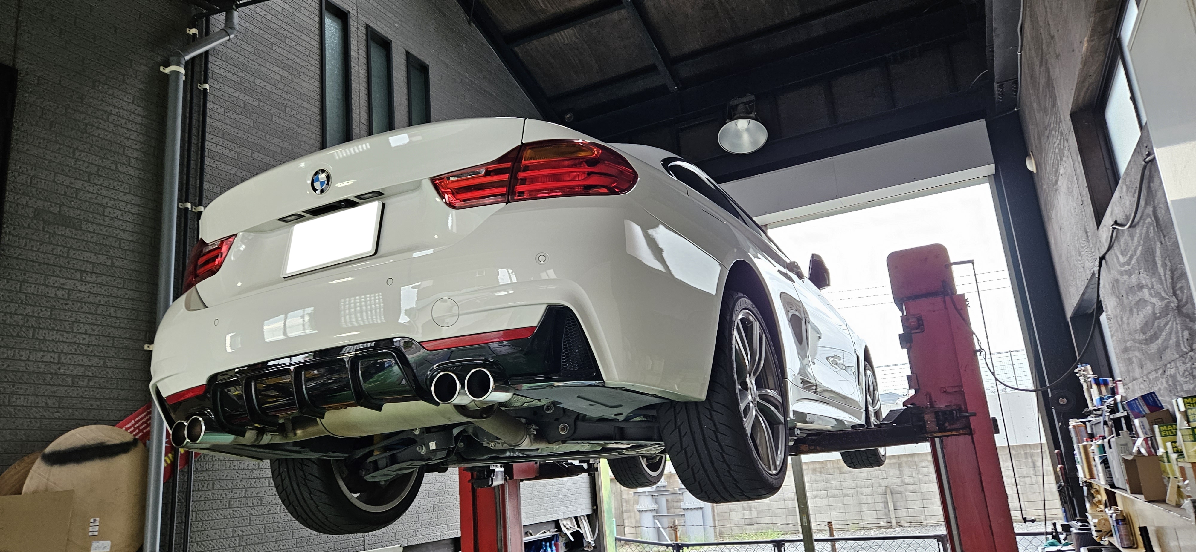BMW F32 428i ATF交換&DME書き換えチューニング、アウディ Q3 BMW F32 428i ATF交換&DME書き換えチューニング、アウディ Q3