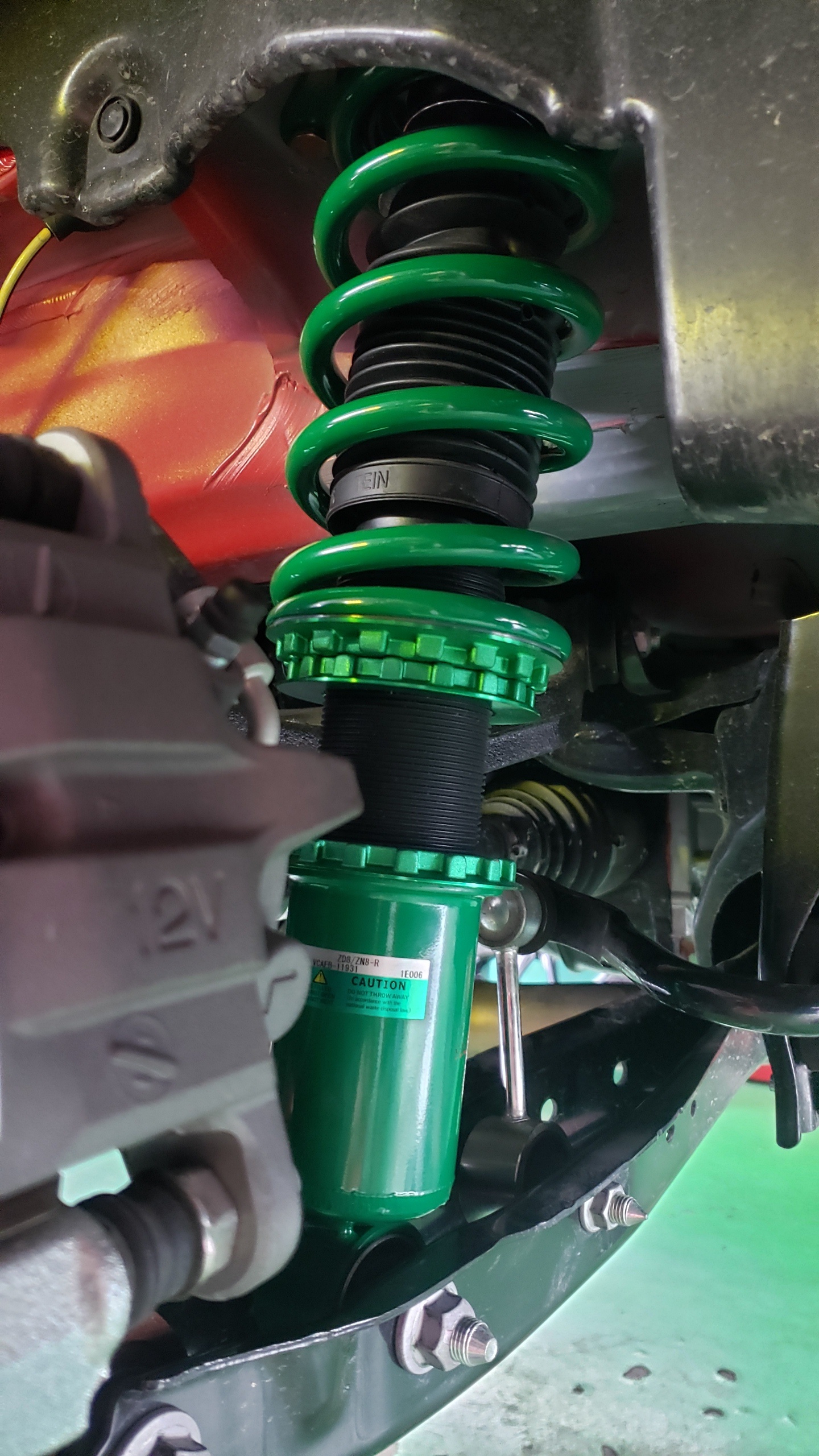 GR86 TEIN車高調取り付け！ | POLE POSITION