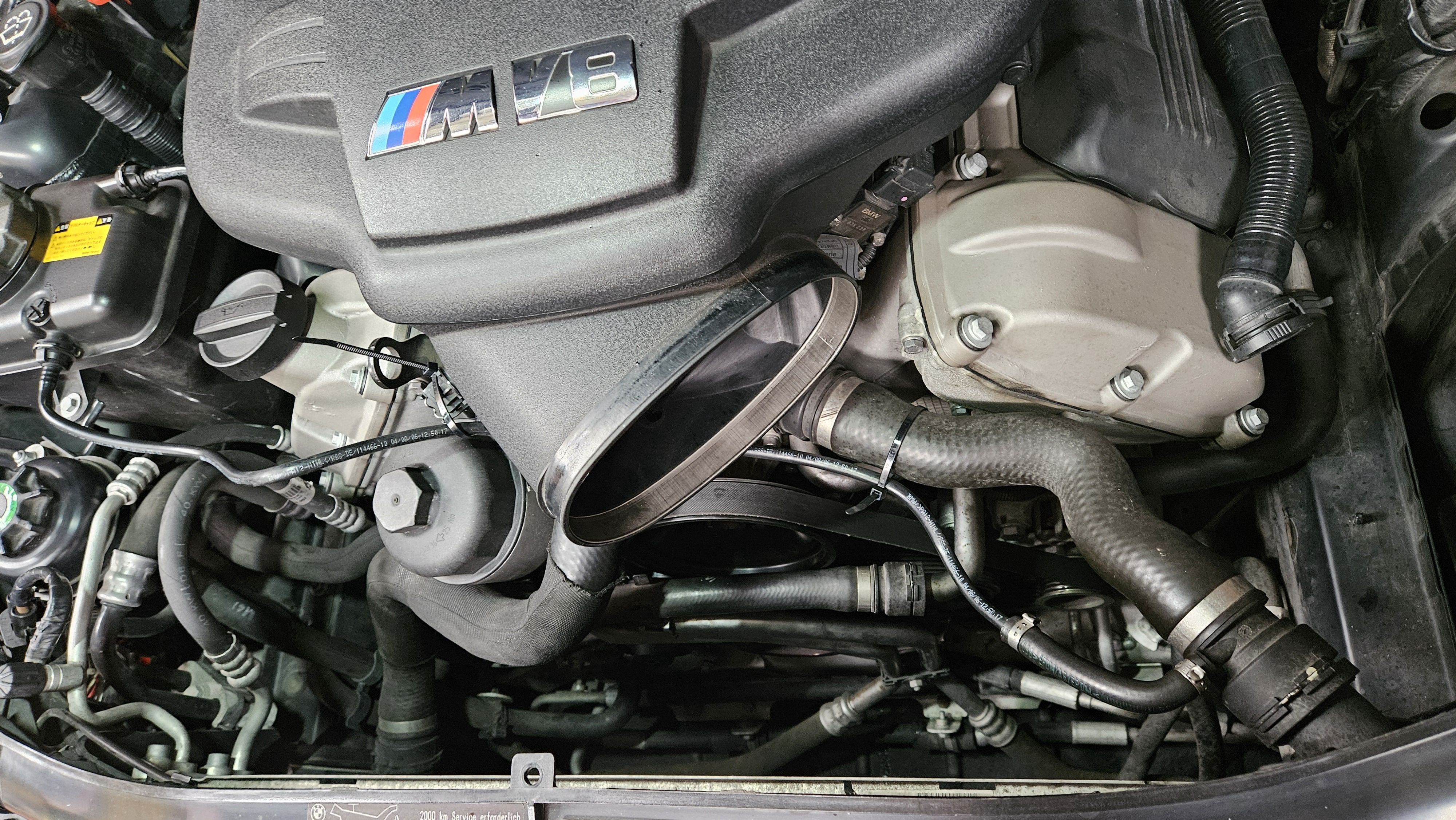 BMW E92 M3 ドライブベルトテンショナー&プーリー交換！ | POLE POSITION