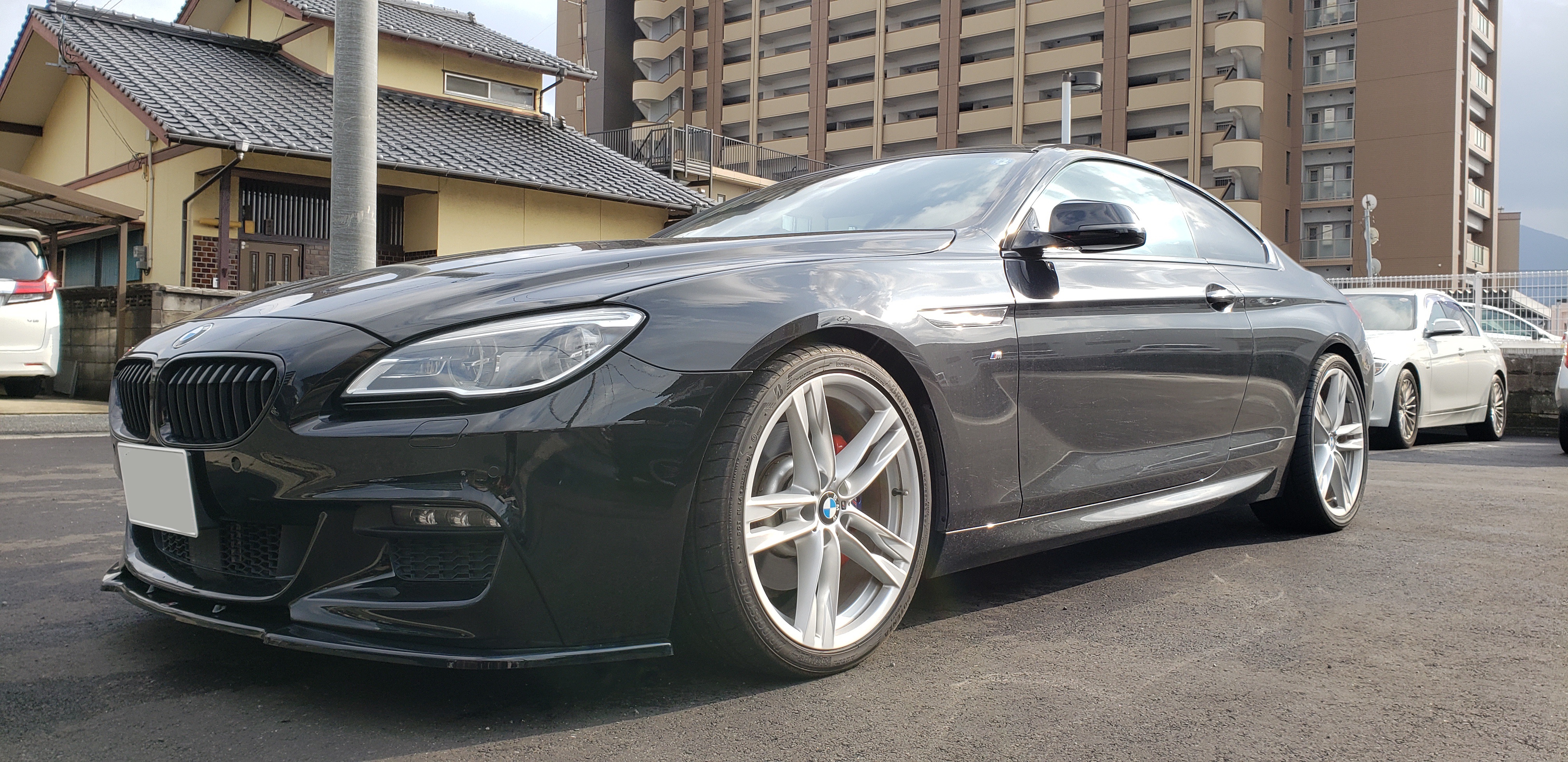 BMW F13 640i ATプログラム書き換え、キドニーグリル交換