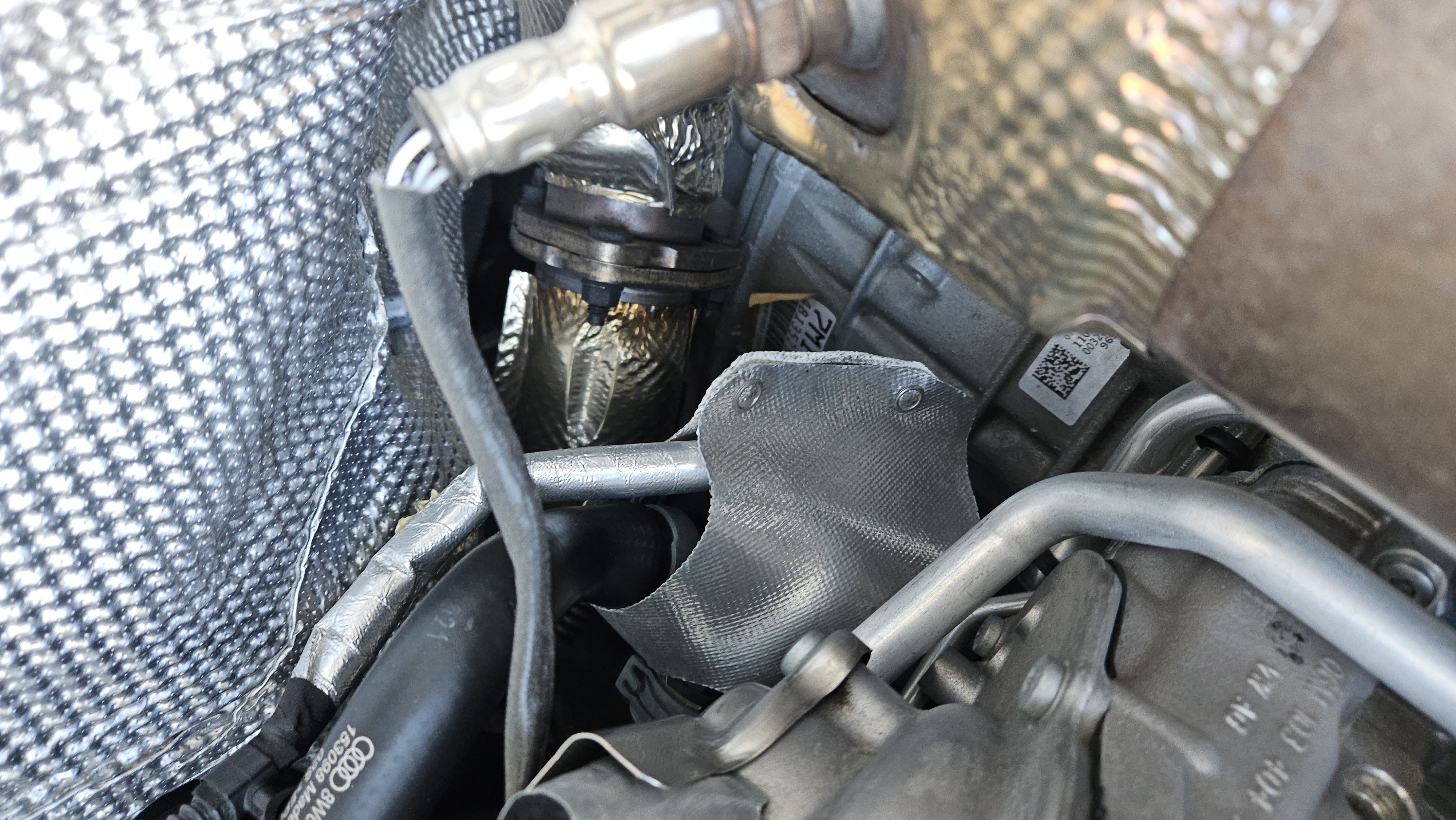 アウディS4 ECS TUNINGフロントパイプ＆KW Height Adjustable
