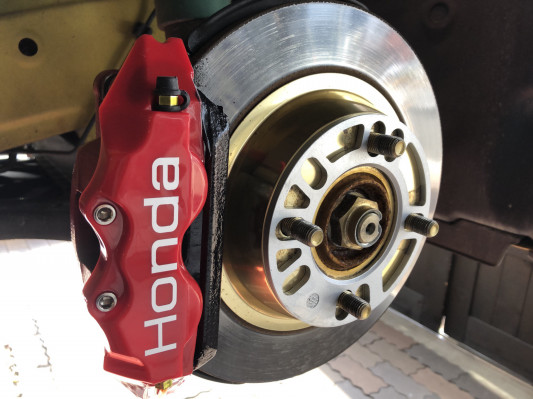 キャリパーカバー取り付け キドニーグリル交換 車検お預かりなどなど Pole Position