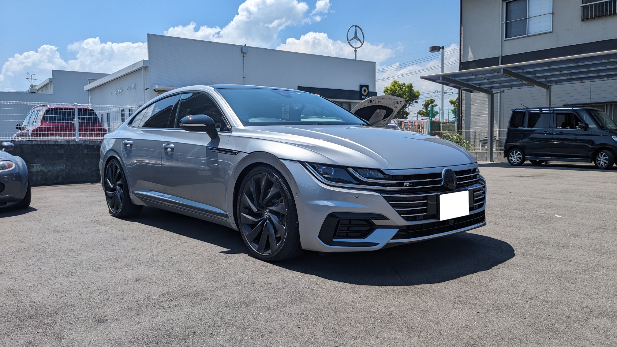 VW アルテオン ダウンサス取り付け！ | POLE POSITION