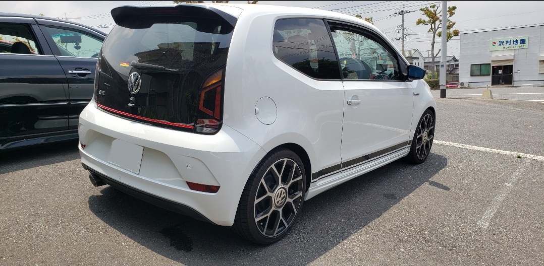 VW UP! GTI マフラー交換、車検お見積りなどなど… | POLE POSITION