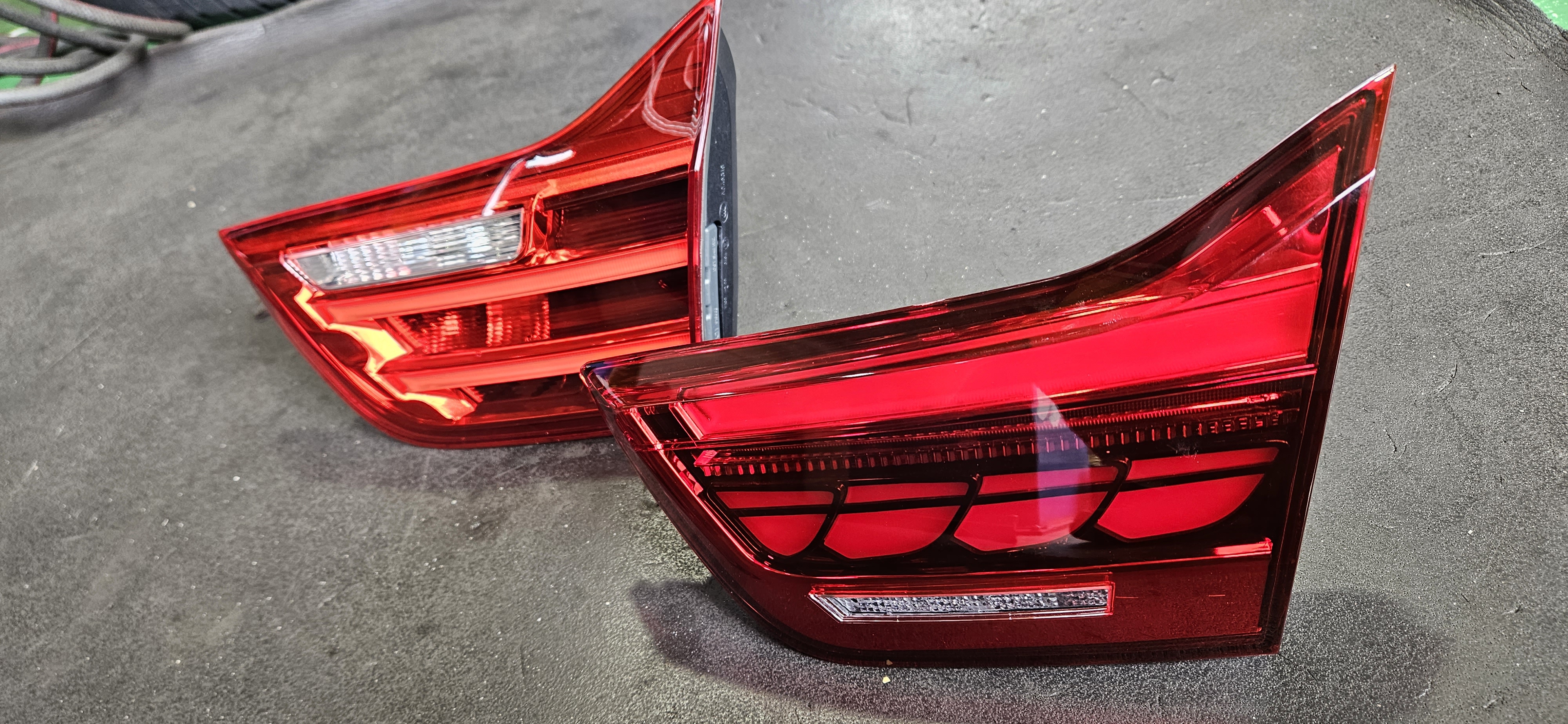 BMW F32 420i M4 CS GTS OLEDタイプテールランプ取り付け！ | POLE