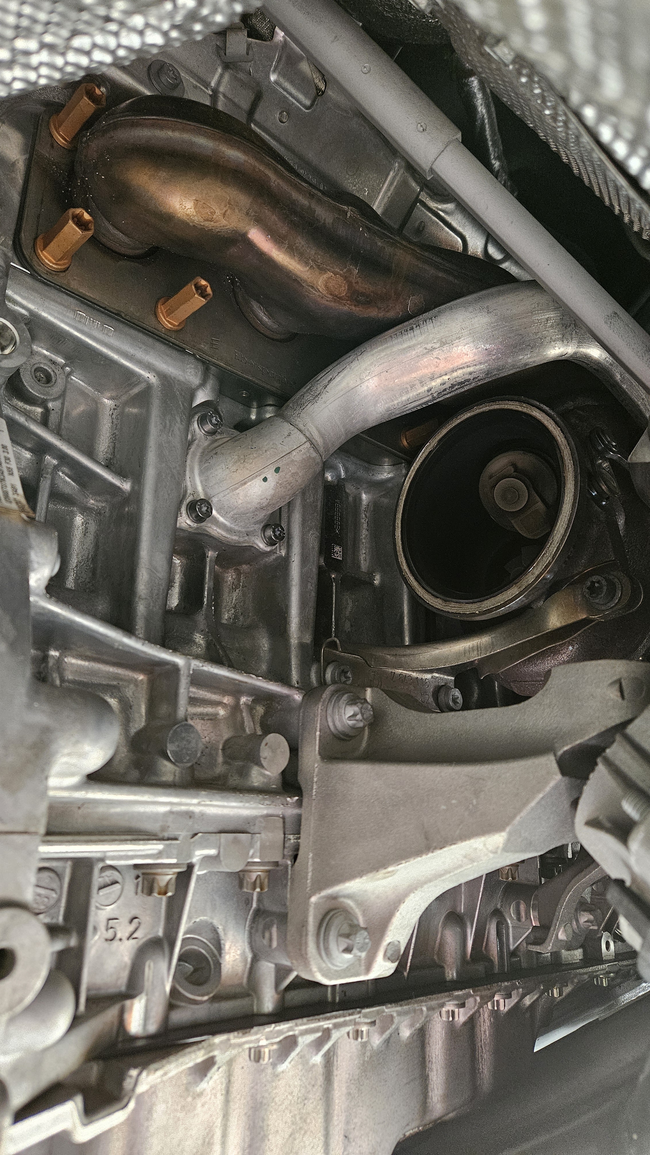 BMW B48エンジン　純正ダウンパイプ BMW B48エンジン 純正ダウンパイプ DCE Parts - B48 Downpipe