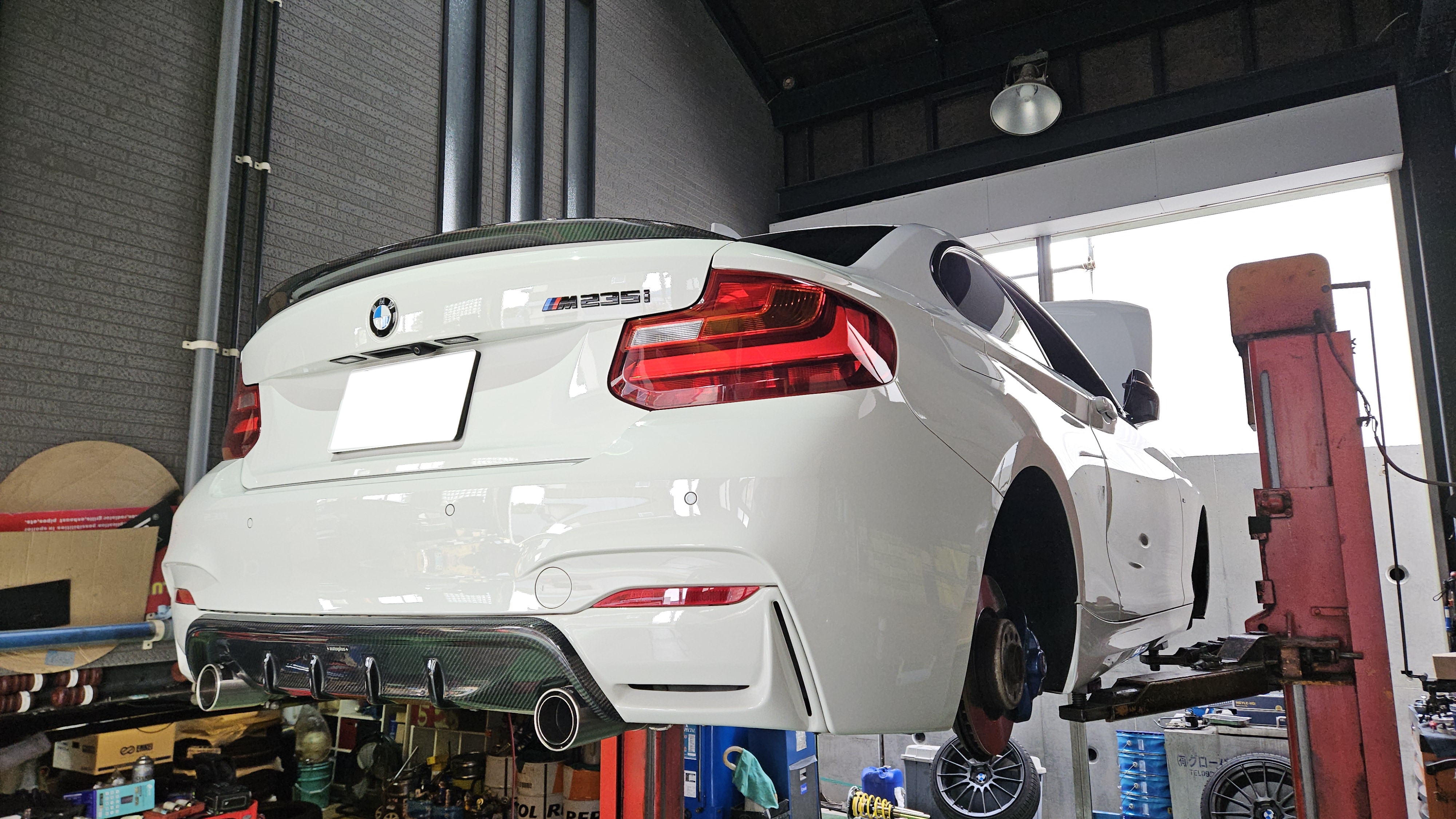 BMW F22 M235i ST車高調キット取り付け！ | POLE POSITION