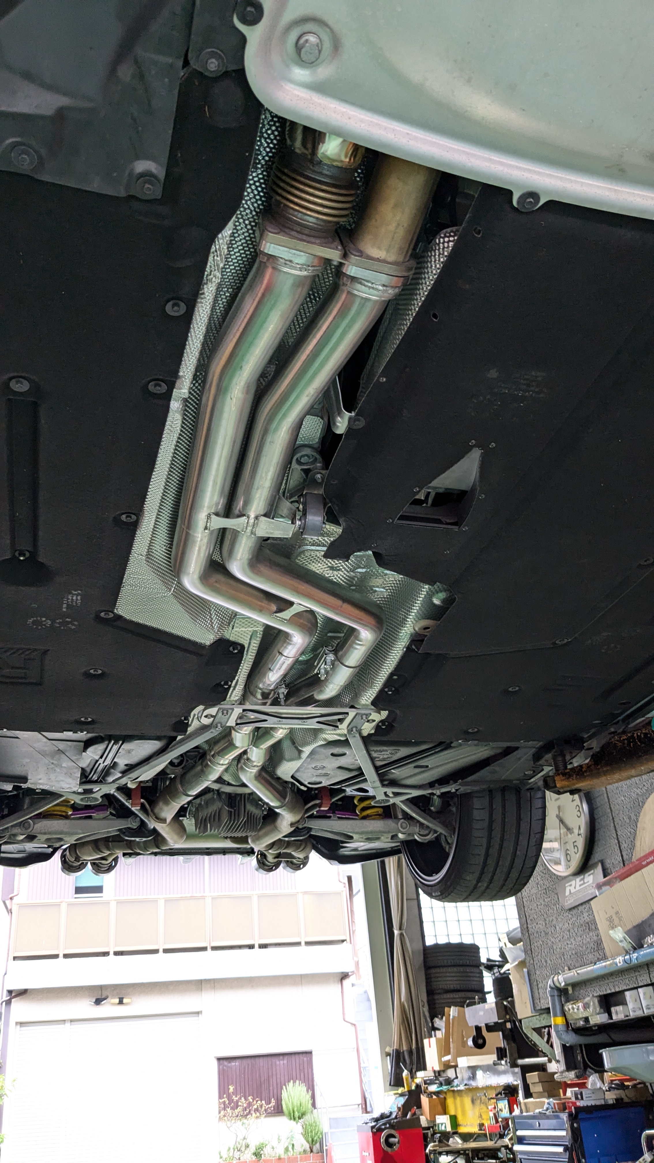 F8x系　マフラー （リアピース&中間パイプ） F8x系 マフラー （リアピース&中間パイプ） BMW E92 M3用 中間