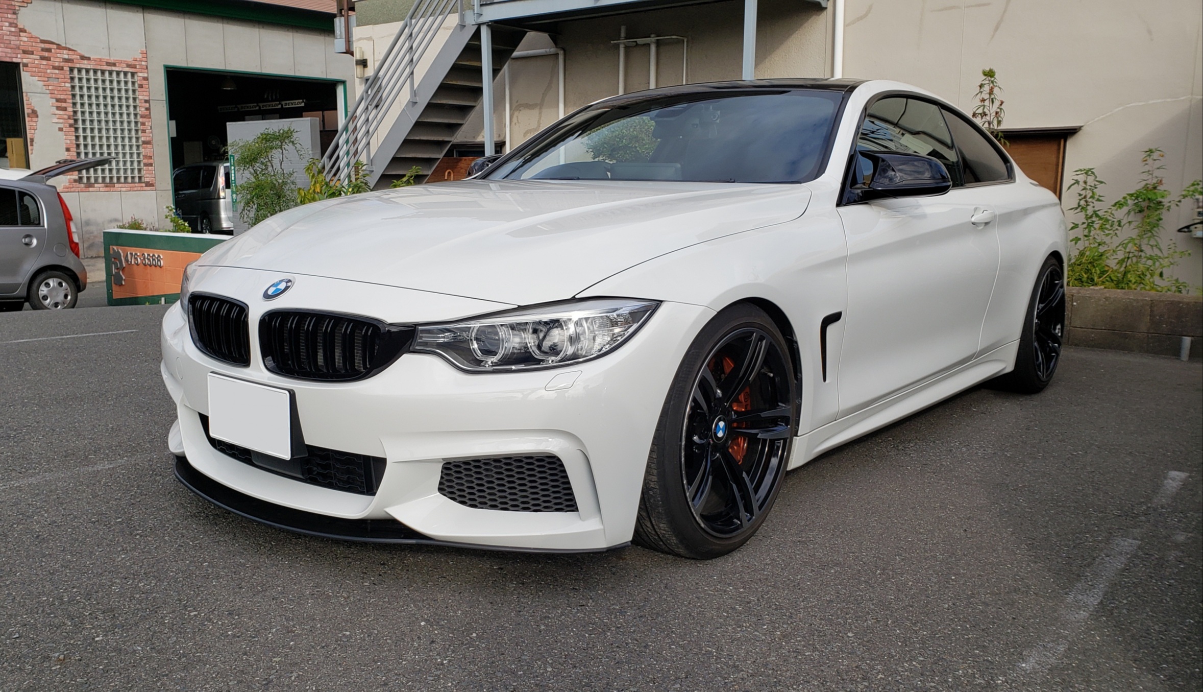 BMW G30 523d H&Rダウンサス取り付け、タイヤ交換などなど