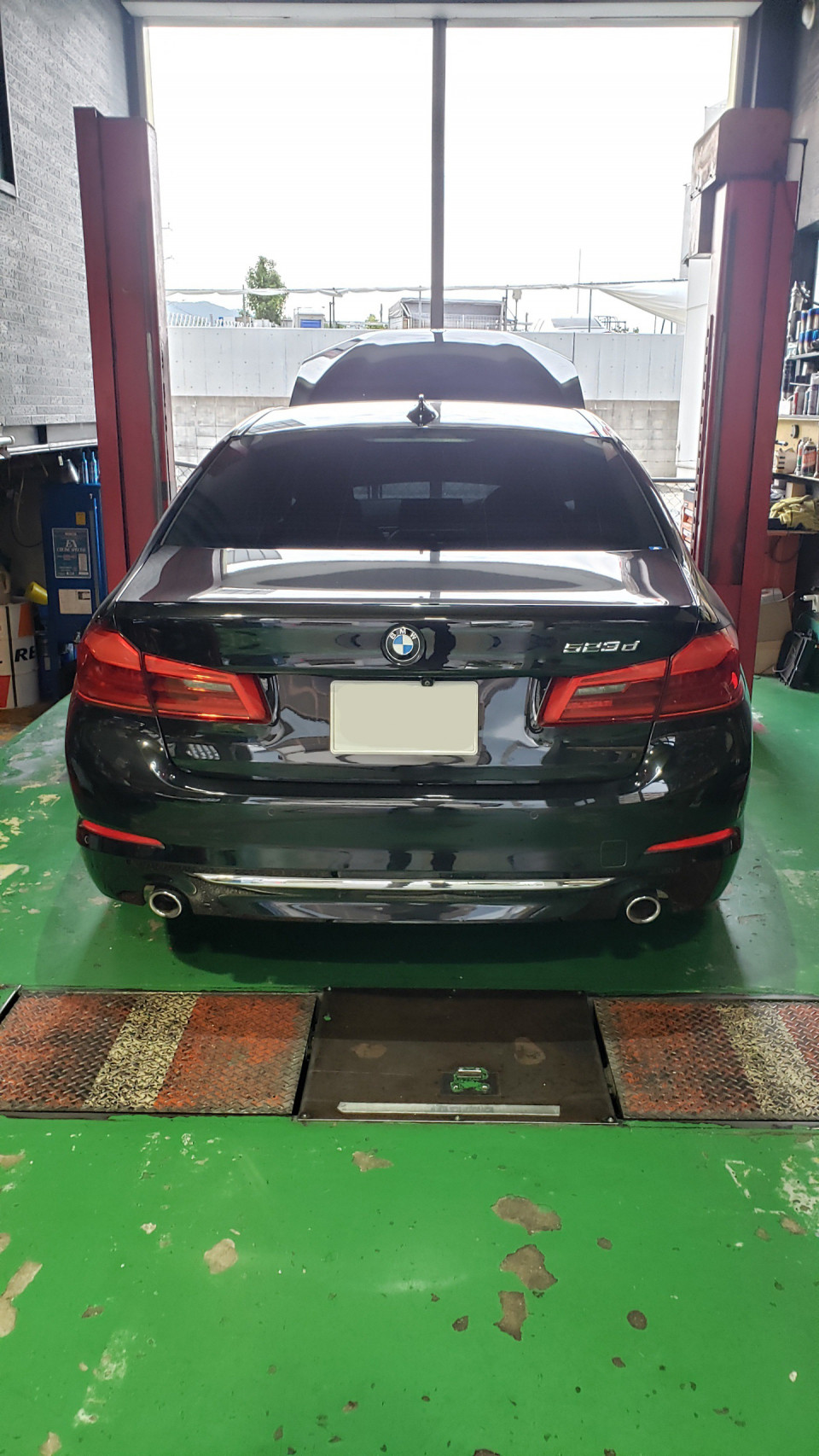 BMW G30 523d H&Rダウンサス取り付け、タイヤ交換などなど… | POLE 