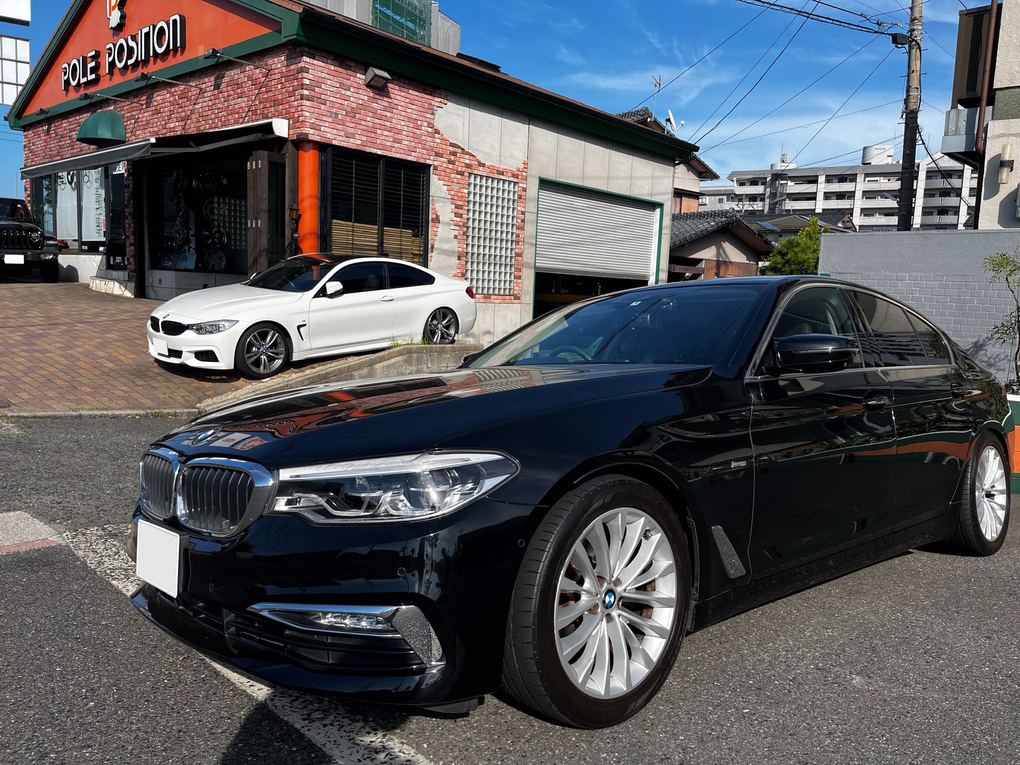 BMW G30 523d ホイールスペーサー取り付け、タイヤ交換などなど