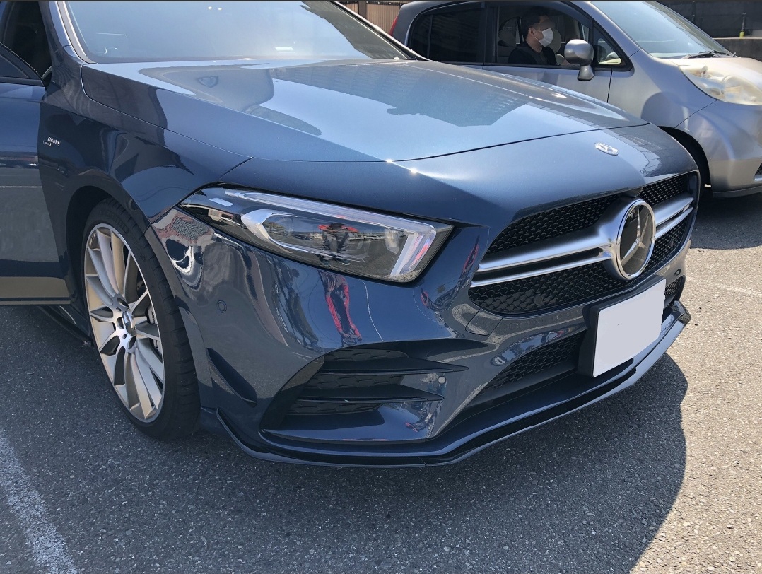 AMG A35 エディション1 純正フロント グリル ブラック塗装