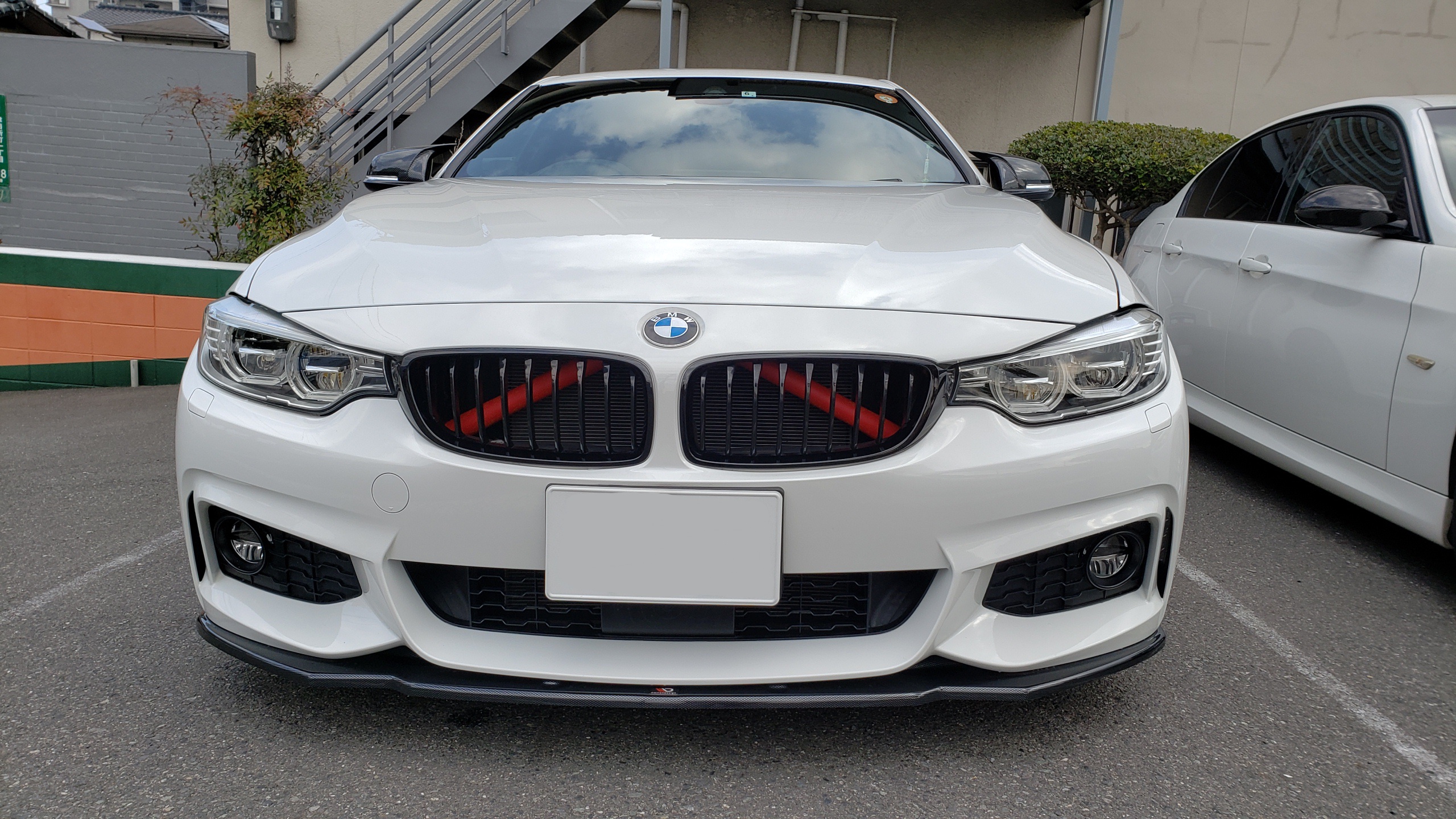 kazu10さん】BMW 4 F36 Mスポーツ 純正 アルミパネル7点セット