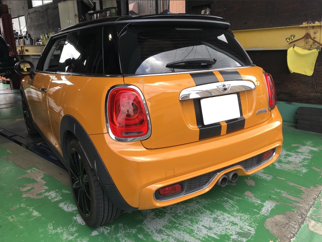 F56 ミニクーパーS、エアコン不調、タイヤ交換、オイル交換などなど