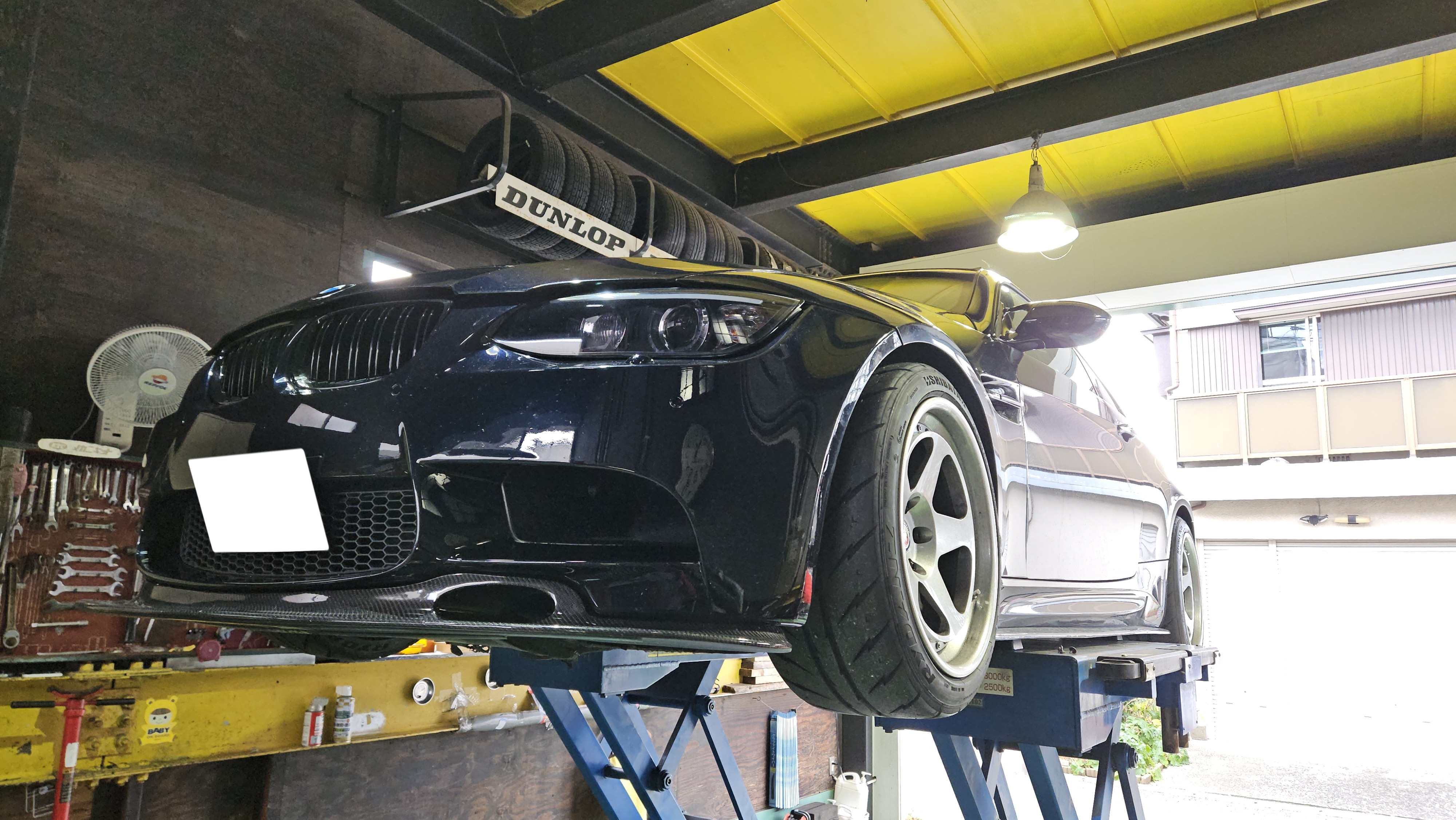 BMW E92 M3 アンダーカバー交換&モニター不具合修理！ | POLE