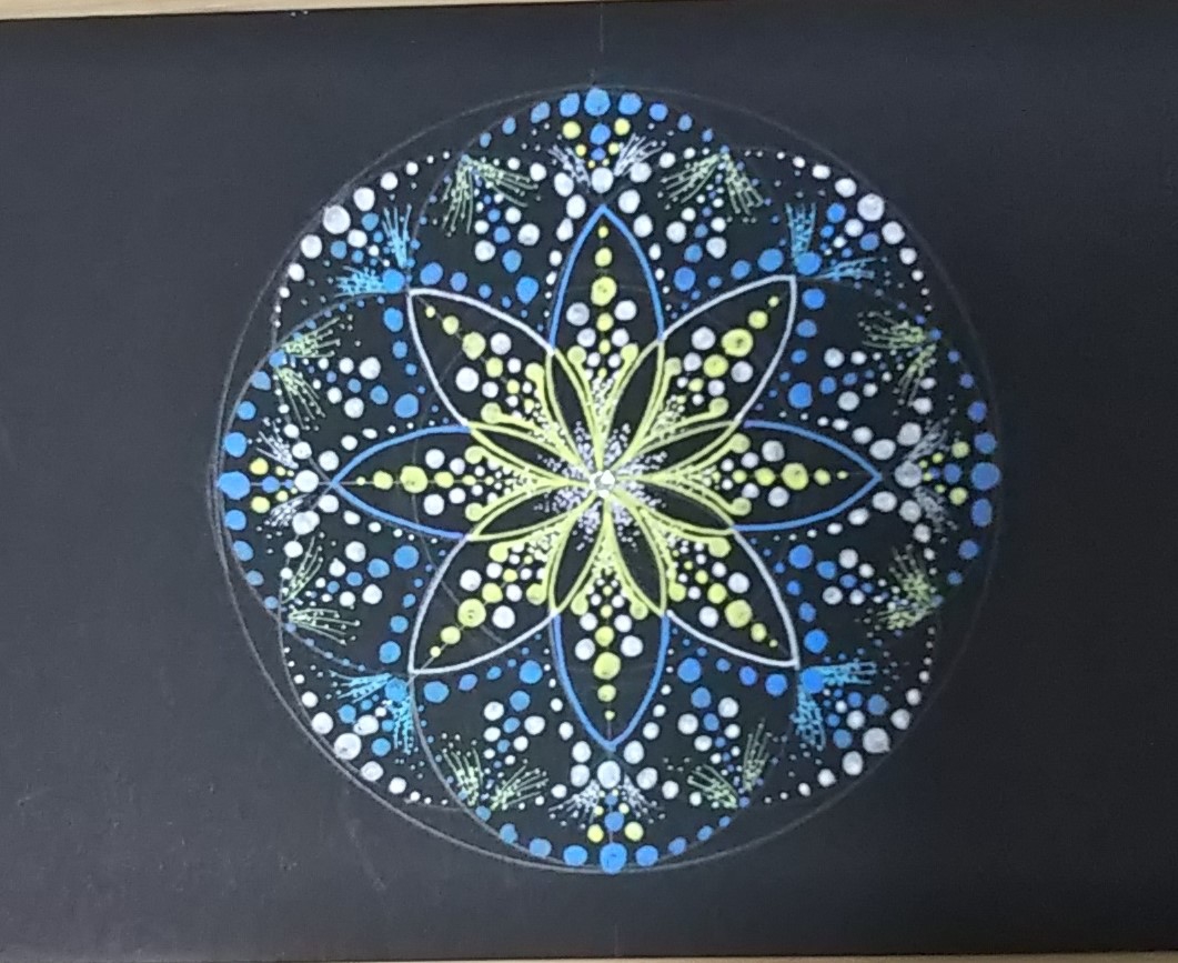 点描まんだらアート体験講座のご案内 | happy☆MANDARA prism