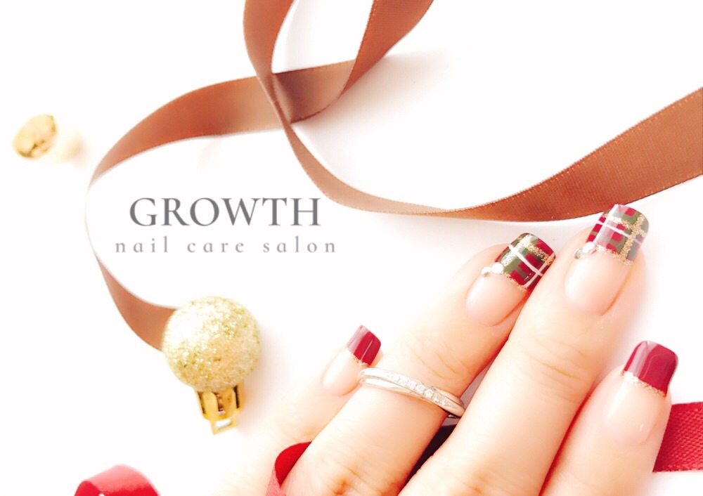 クリスマスあと nail care salon GROWTH