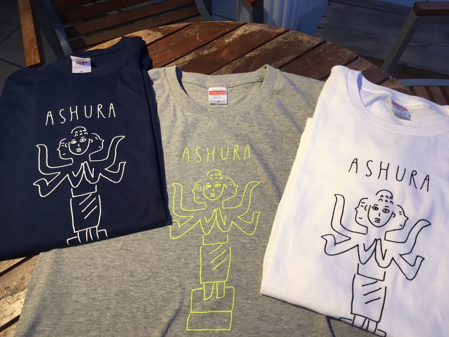 アシュラTシャツできました！ | ESMERALDA Restaurant / エスメラルダ