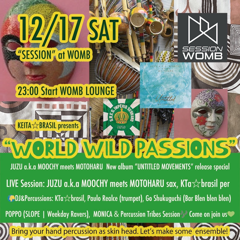 ◤12/17(SAT) 渋谷WOMB 