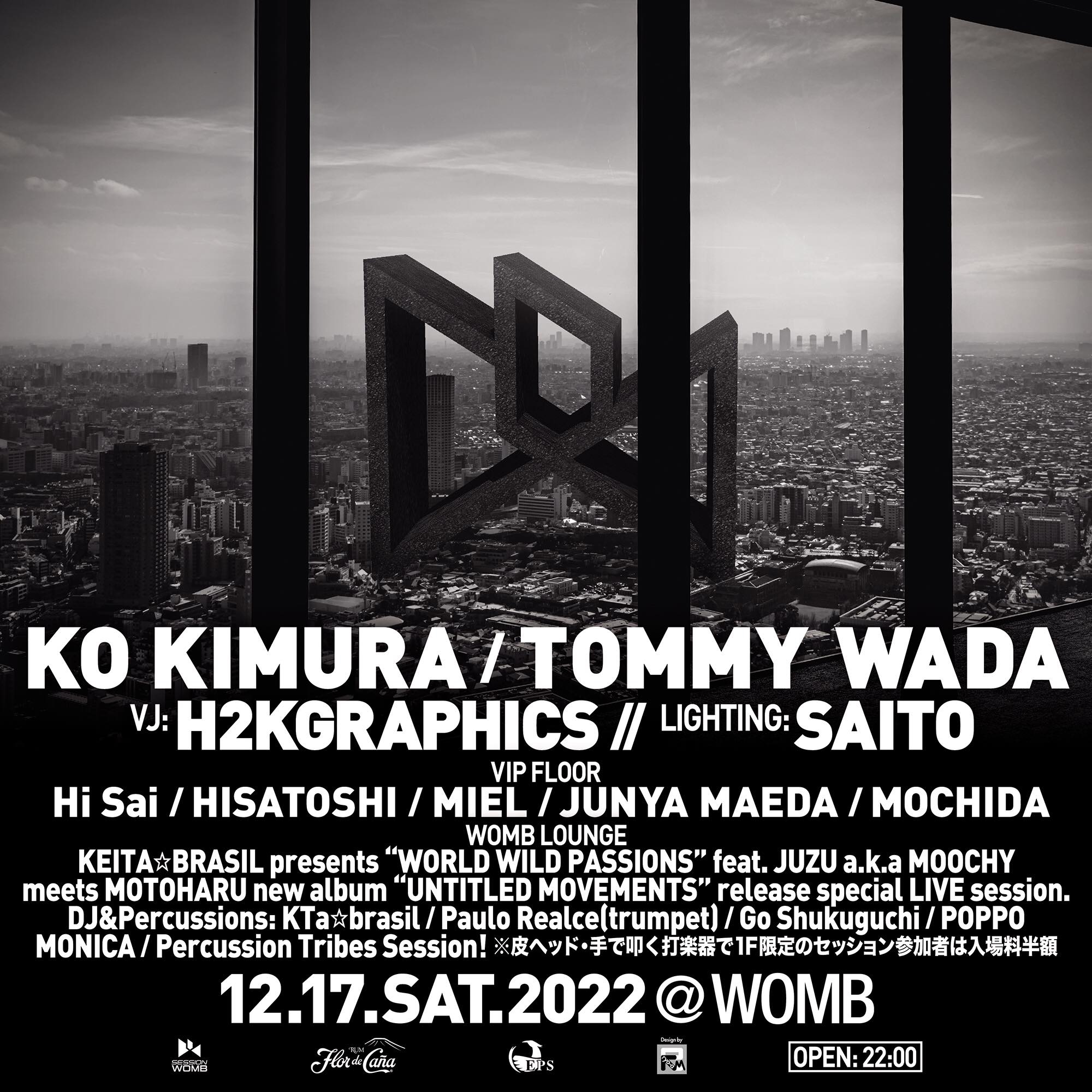 ◤12/17(SAT) 渋谷WOMB 