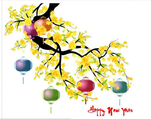Vector Hoa Mai Vàng Free [Share] | Đặt May Áo Thun Đồng Phục