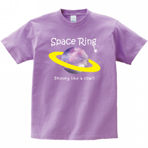 Space Ring 宇宙柄 土星 Tシャツ ティーンズストア パルフィーユ