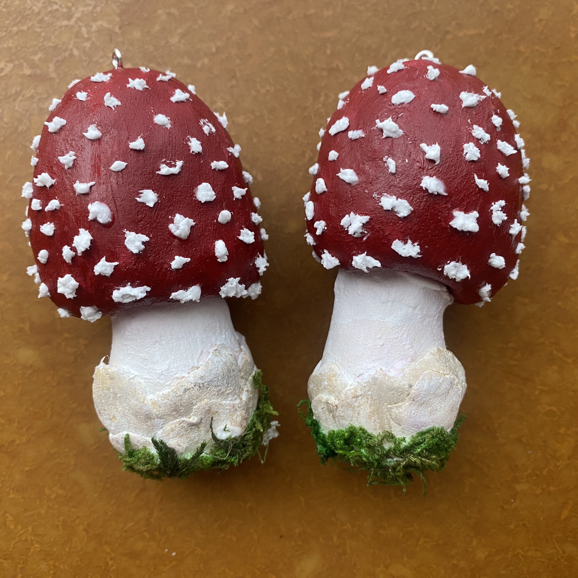 毒キノコオーナメント ハンドメイド ベニテングタケ 福生 きのこ