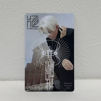 平沢進　核P-MODEL unZIP/ 非コード人のアコード　大阪限定Tシャツ unZIP / 非コード人のアコード メモリアル・パッケージカード