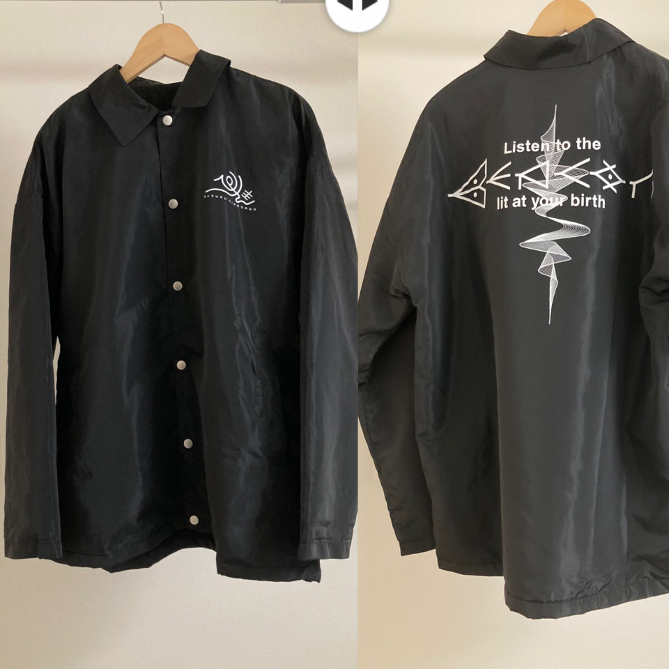 ZCON BEACONメッセージコーチジャケット | 降り積もる地層 