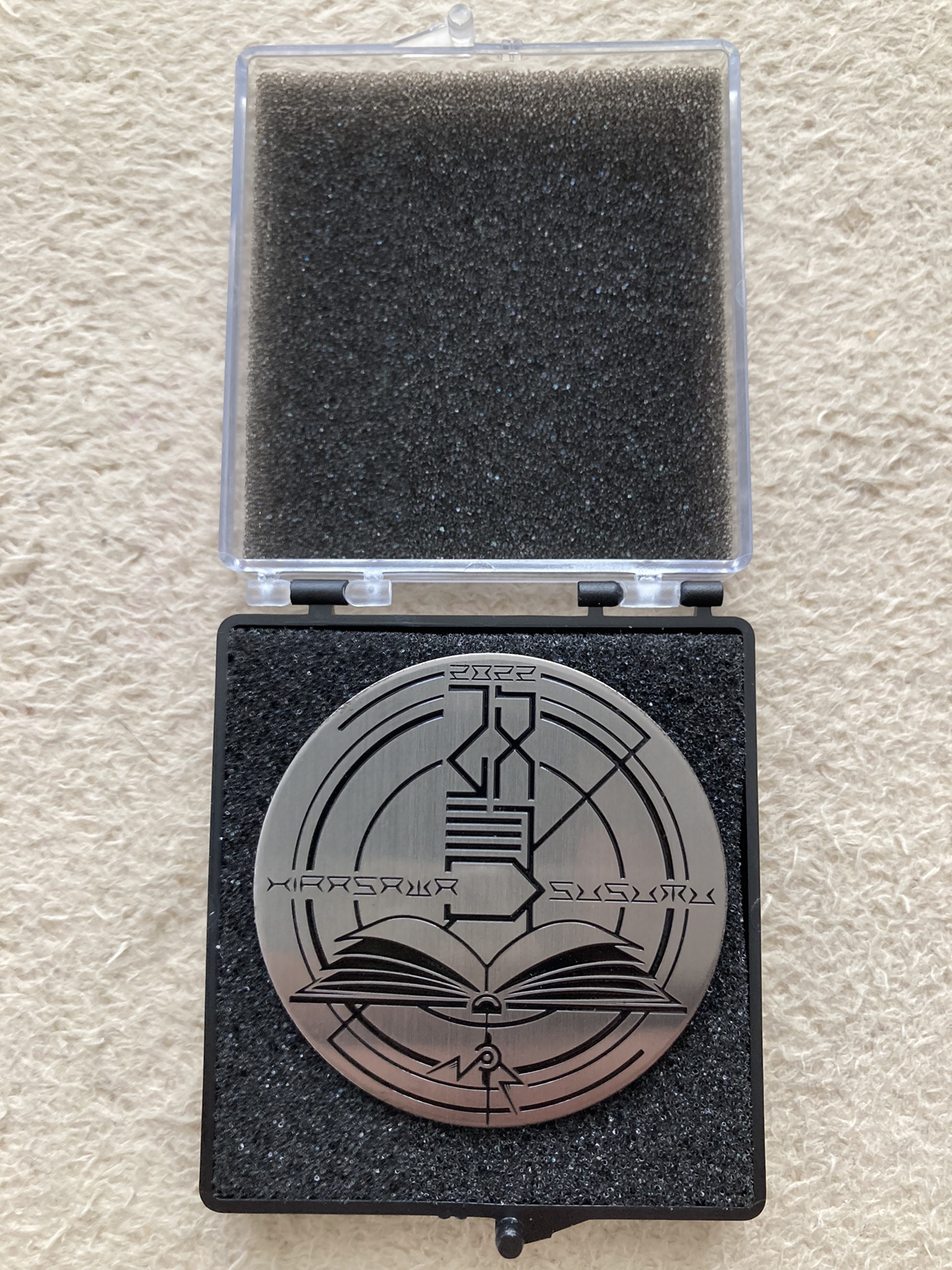 新品☆未使用☆ 平沢進　ZCON 改訂評議会員之証バッジ 79d168c19e62e5a205677c14c9da3c