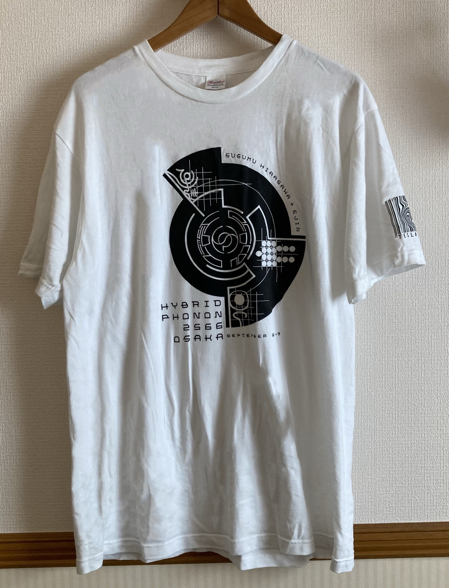 HYBRID PHONON 2566 大阪限定Tシャツ 2023年 | 降り積もる地層