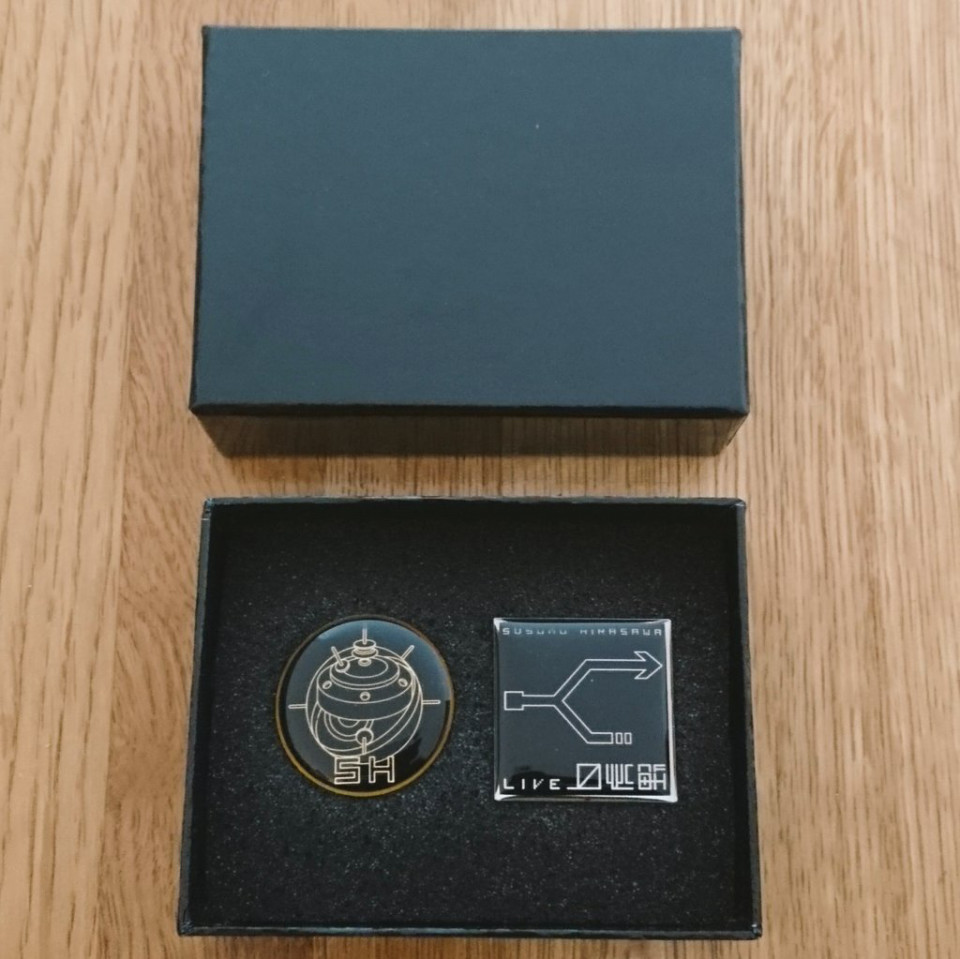 LIVE 白虎野 「LIVE 白虎野」ピンバッジセット | 降り積もる地層