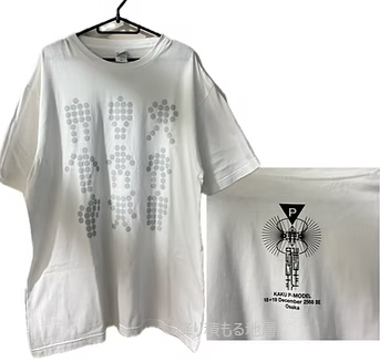 平沢進　核P-MODEL unZIP/ 非コード人のアコード　大阪限定Tシャツ ff993960cbae7481fc2ed55c44c277