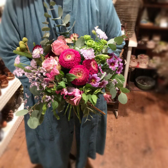 退職お祝いのお花束 Atelier Trefle