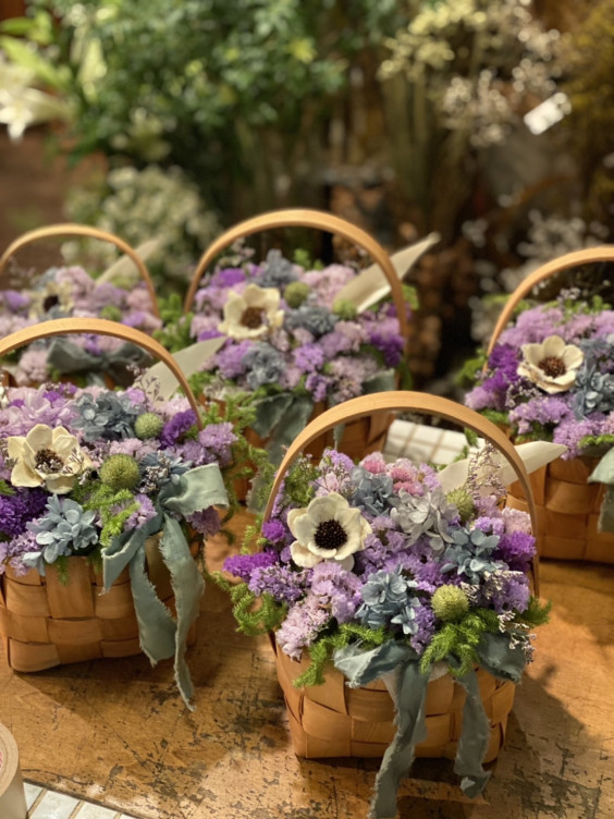 母の日ドライフラワーアレンジメント Atelier Trefle