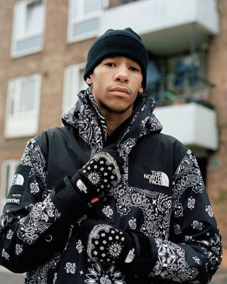 supreme(ｼｭﾌﾟﾘｰﾑ)the north face(ｻﾞﾉｰｽﾌｪｲｽ)bandana(ﾊﾞﾝﾀﾞﾅ)ﾍﾟｲｽﾞﾘｰJKT 