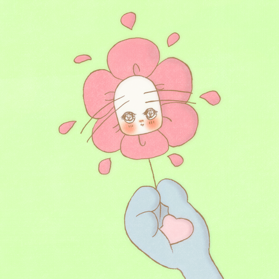 中学生に戻ったみたい ゞ ﾃﾍｯ かくれんぼんぼ 絵を描く生物 おぼろ げ です