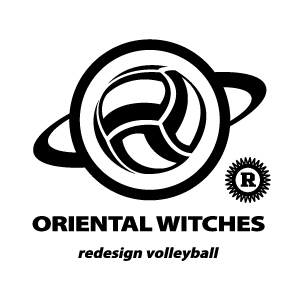 ORIENTAL WITCHES redesign volleyball