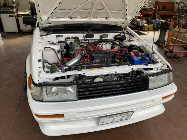 福岡県より、AE86リビルトエンジン＋LINKフルコン化 | Racing Service 