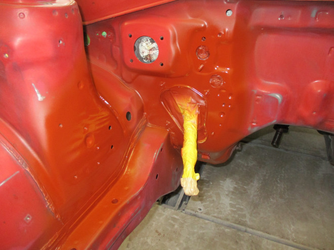 エンジンルーム塗装完了 Racing Service Yasu Total Tuning Proshop