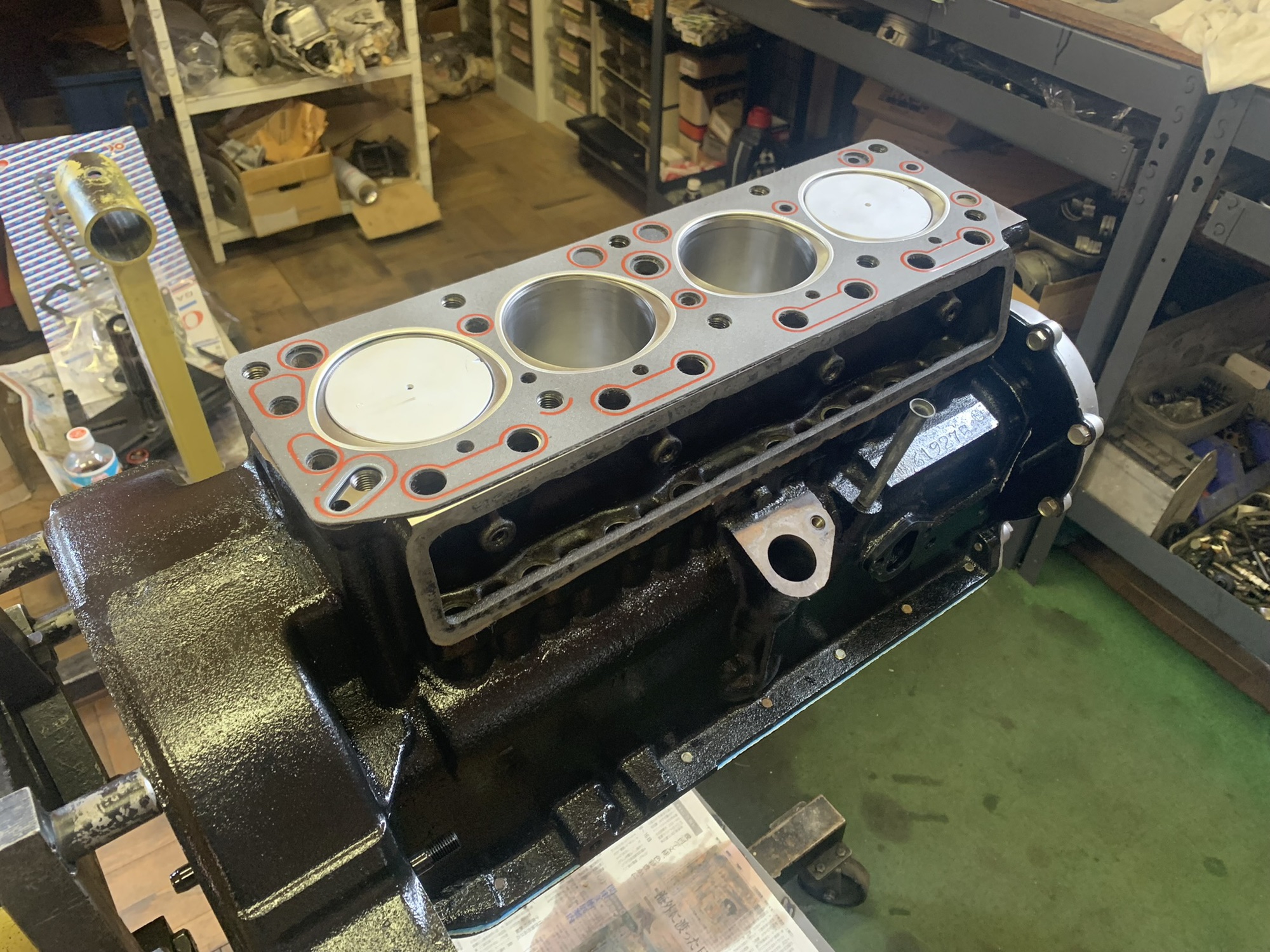 RT40コロナ、2RエンジンOH完了♪ | Racing Service YASU ~total tuning