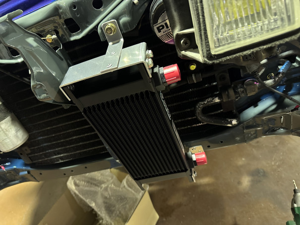AE86.4AGチューンの必需品、オイルクーラー取付け | Racing Service 