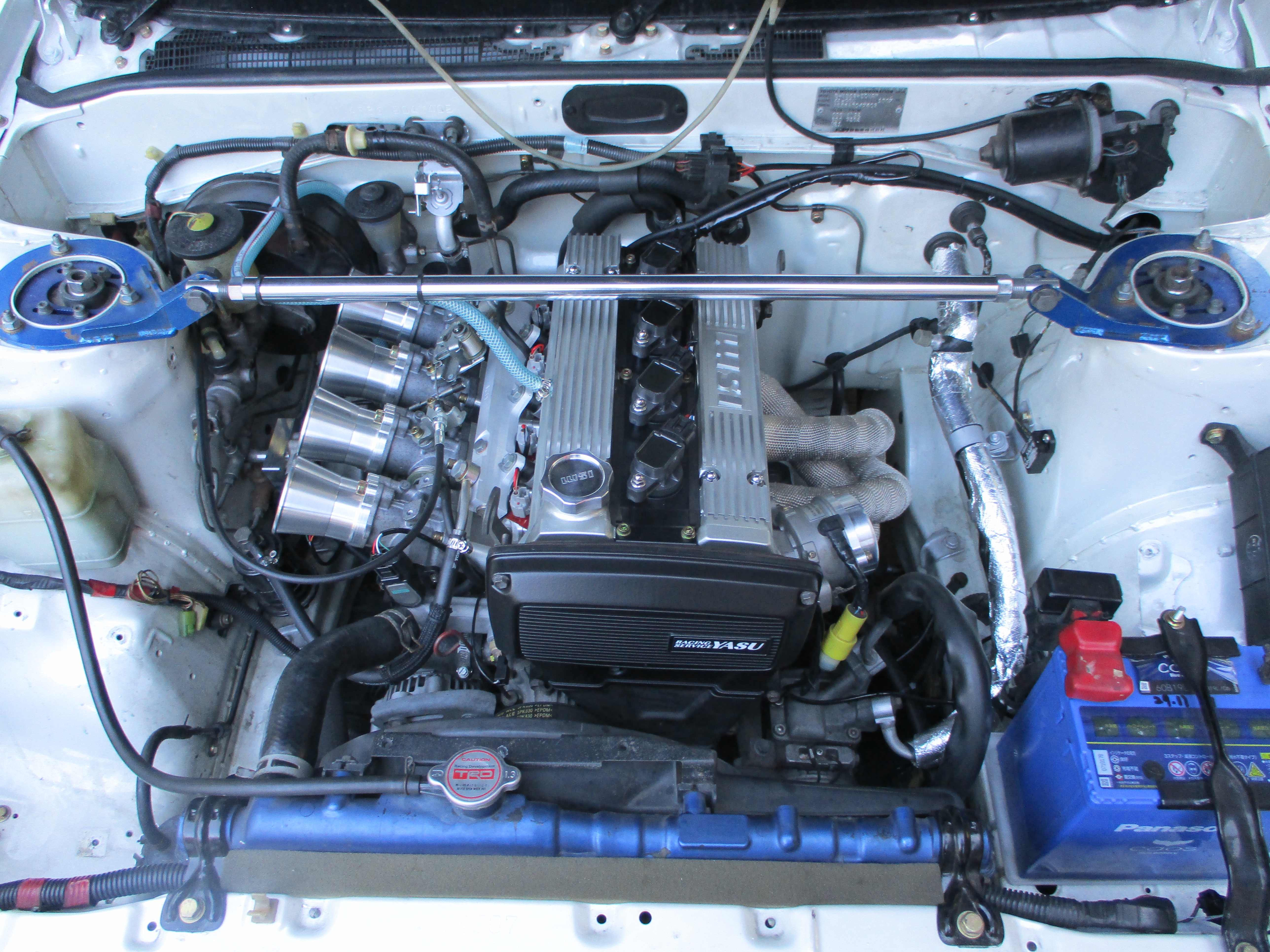 4スロ仕様ハチロク 作業も大詰め | Racing Service YASU ~total