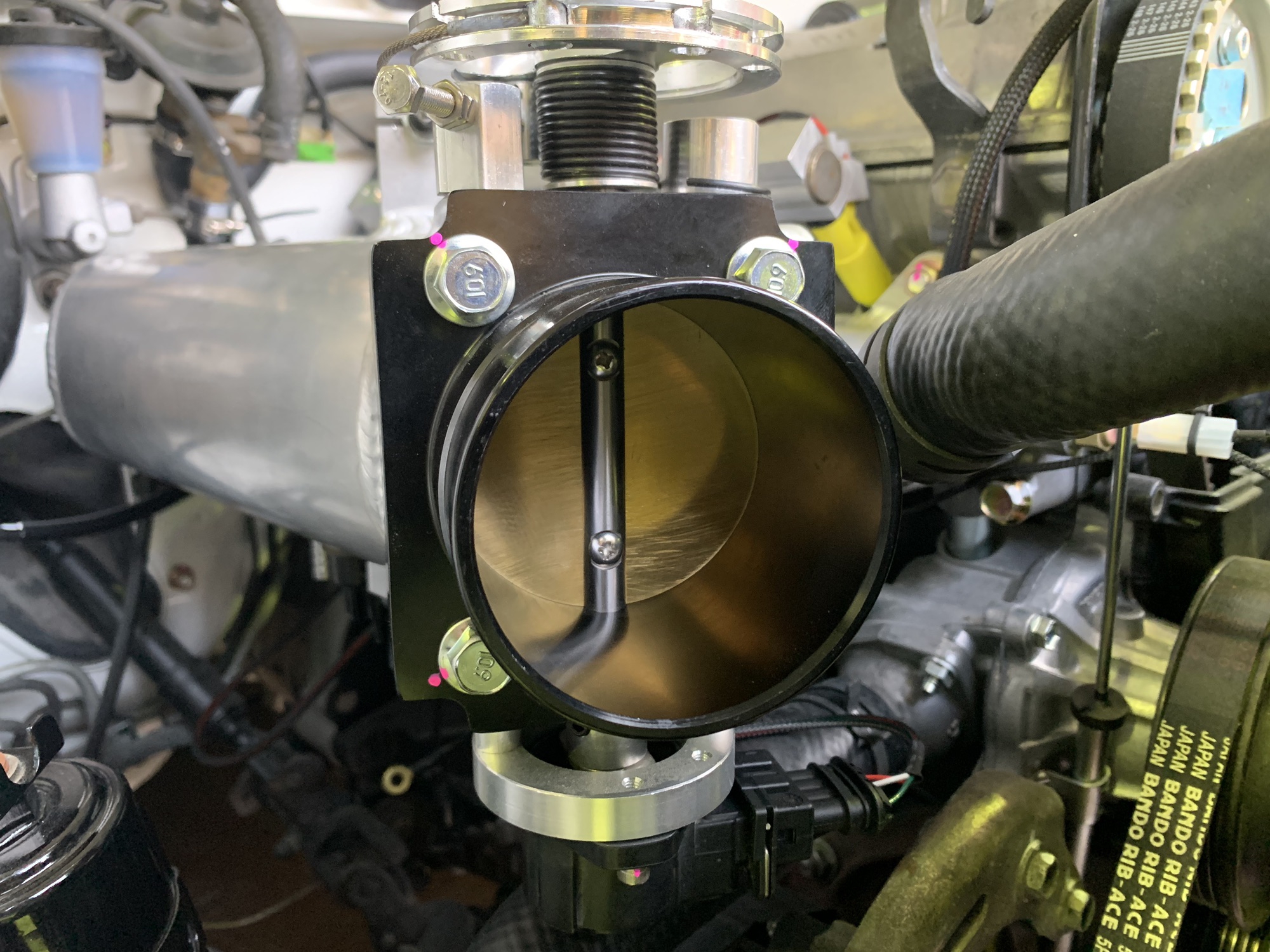 AE86、4.5AG 大容量サージタンク、70Φメカスロ、LINK制御 | Racing