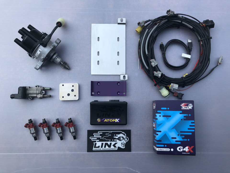 販売開始】AE86(16V)用 STDver. E/Gハーネス・LINK ECUコンバーション 