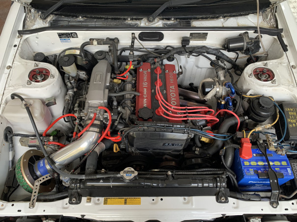 福岡県より、AE86リビルトエンジン＋LINKフルコン化 | Racing Service 