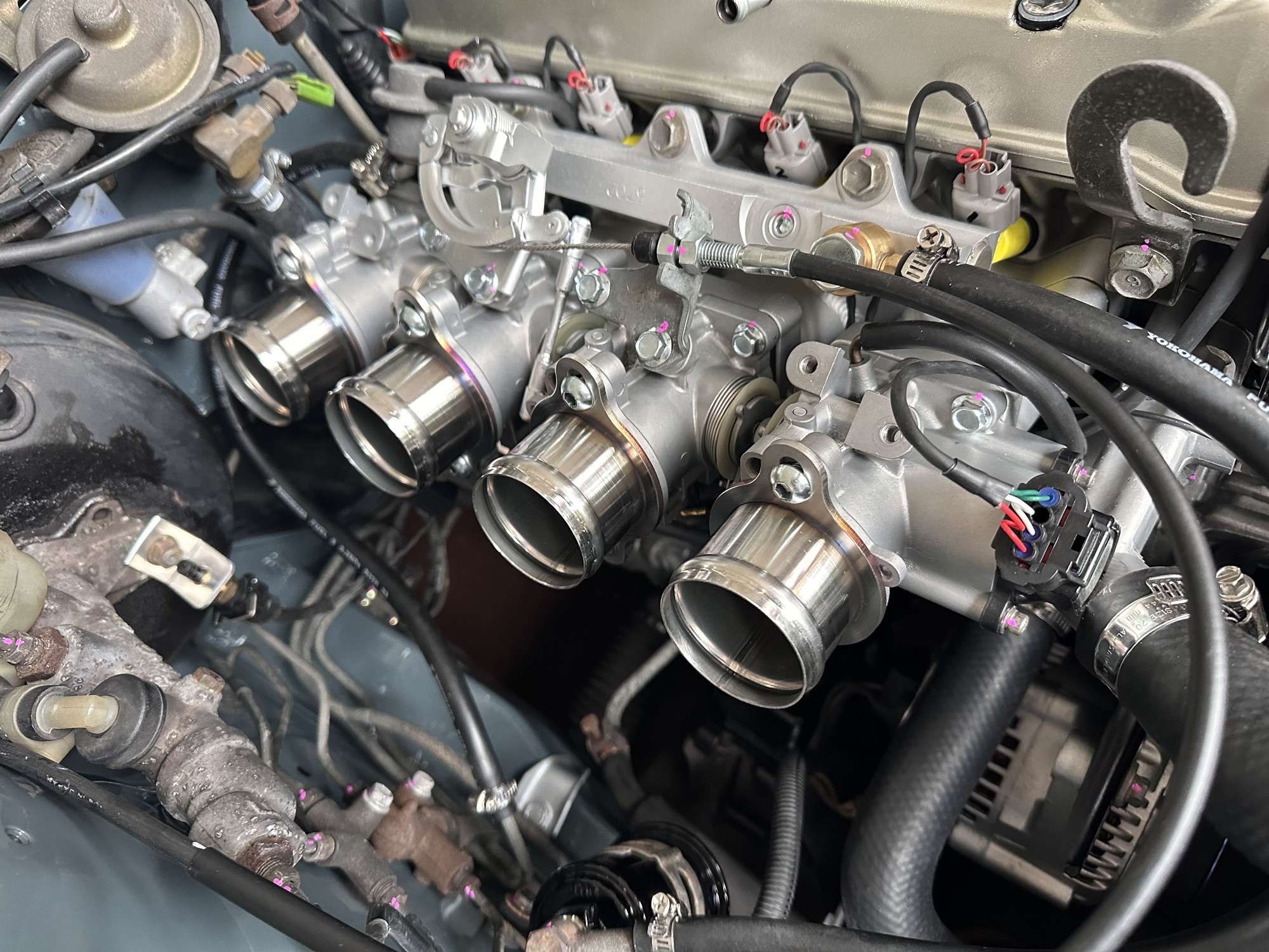 K様AE86,4.5AGコンプリート4スロ、LINKフルコン、他 作業完了 | Racing