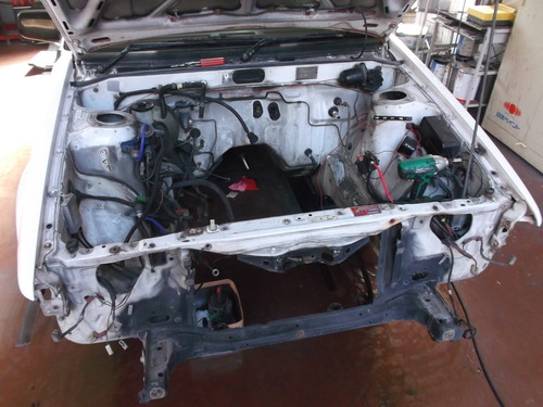 AE86 エンジンルーム塗装その① 分解編 | Racing Service YASU