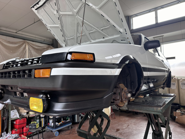 K様ハチロク整備始めます、そしてECUセッティング | Racing Service 