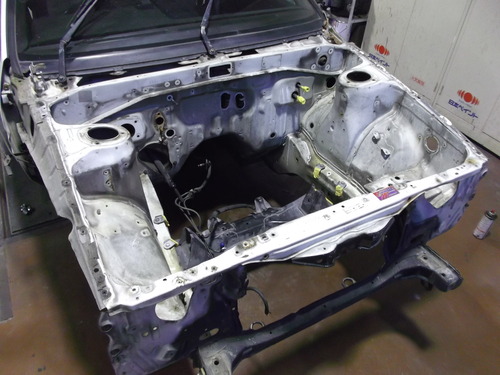 AE86 エンジンルーム塗装その① 分解編 | Racing Service YASU